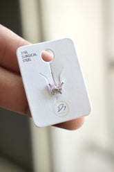 Blush Butterfly 316L Nose Pin-NP