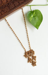 Antique Lakshmi design Long haram Set - LH006