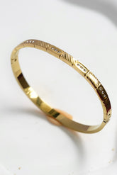 316L-Crystal Luxe Anti-Tarnish Stainless Steel Bracelet