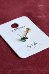 Ruby Drop Nose Pin-NP
