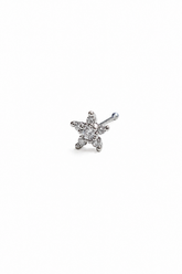 Elegant Matte finish Stainless steel Nose pin - MNP02