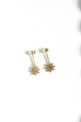 Minimal Snowflake Design Anti tarnish Bugadi