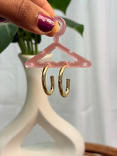 Gold Hoop Earrings -HE010