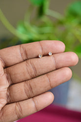 Single Crystal Earlobe studs - H13