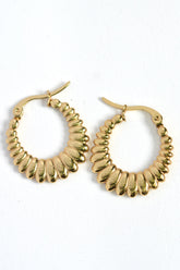 Classic Gold Hoop Earrings