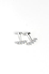 Curved Ear Jacket Anti tarnish Bugadi