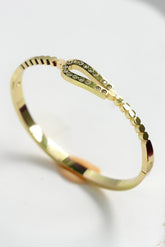 316L- Crystal Loop Anti-Tarnish Stainless Steel Bracelet