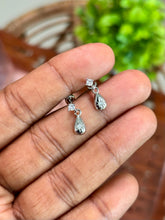 Hanging Sparkling Studs Silver