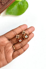 Amritha Jadau Lakshmi Coin Necklace Set - TN009