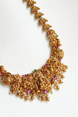 Amritha Hamsini Antique Bridal Haram Set - LH010