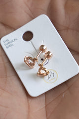 Celestia Luxe Studs-Premium 316L Stainless Steel Ear Studs - H17