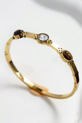 316L-Tiger Eye Trinity Anti-Tarnish Bracelet