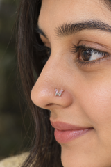 Blush Butterfly 316L Nose Pin-NP
