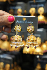 Pearl Cascade Jhumka -TJ29