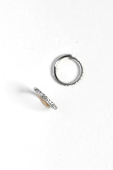316 L Elegant Crystal SIDE stoned Nose Ring