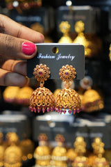 Antique Kerala Style Jhumkas-TJ27