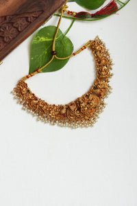 Amritha Mayuri Lakshmi Necklace Set - TN003