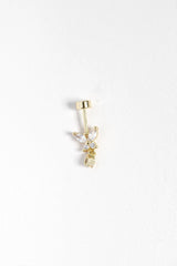 Crystal Butterfly Anti tarnish Bugadi