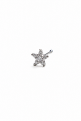 Elegant Matte finish Stainless steel Nose pin - MNP02