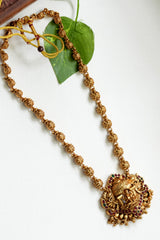 Amritha Meenakshi Antique Long Haram Set - LH014