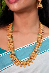 Amritha Kanakalakshmi Premium Antique Long Haram Set - LH016