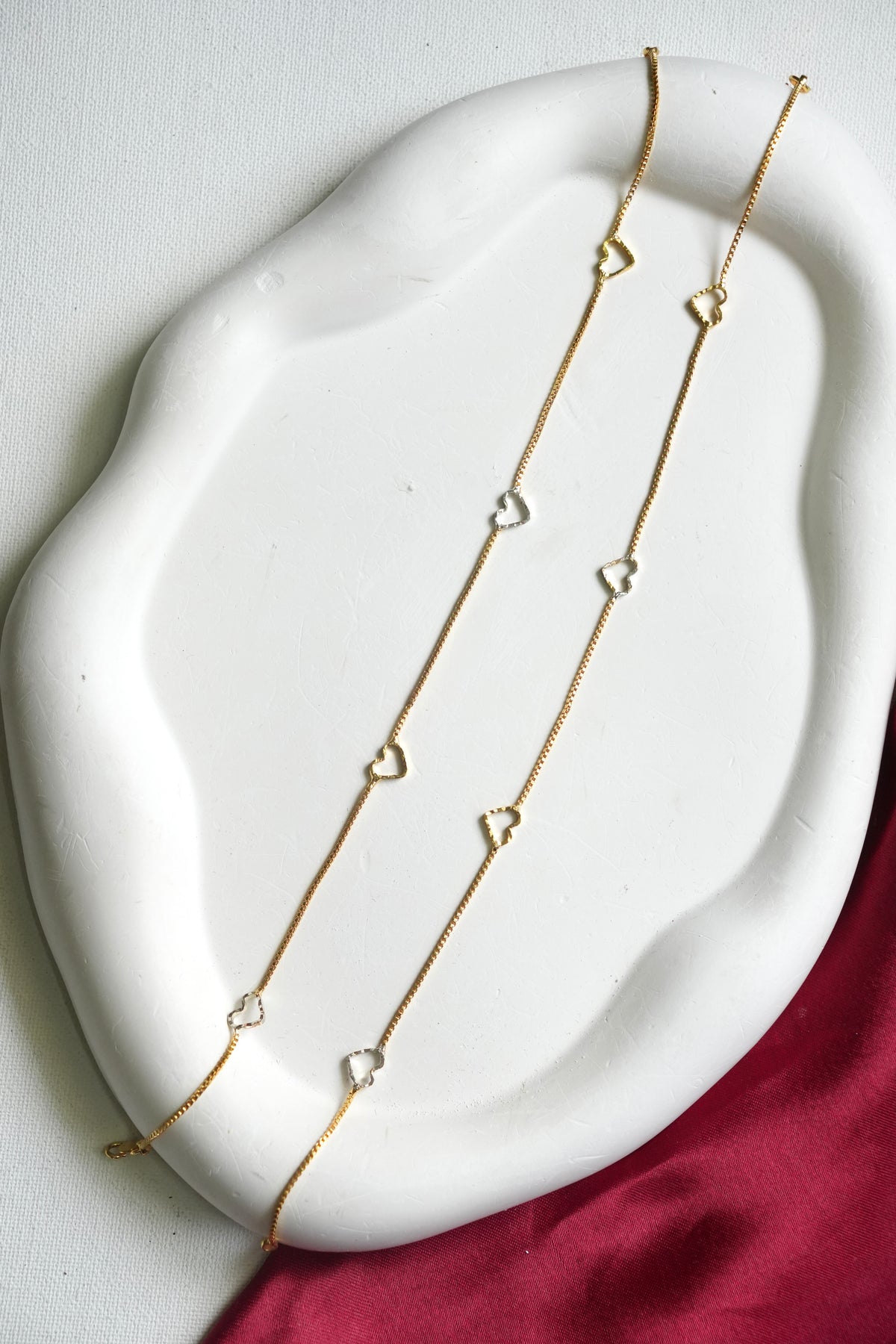 Elegant Love Gold Anklet - GA07