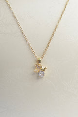 316 L Butterfly Stone Anti tarnish Chain - AC10