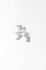 Crystal Butterfly Anti tarnish Bugadi