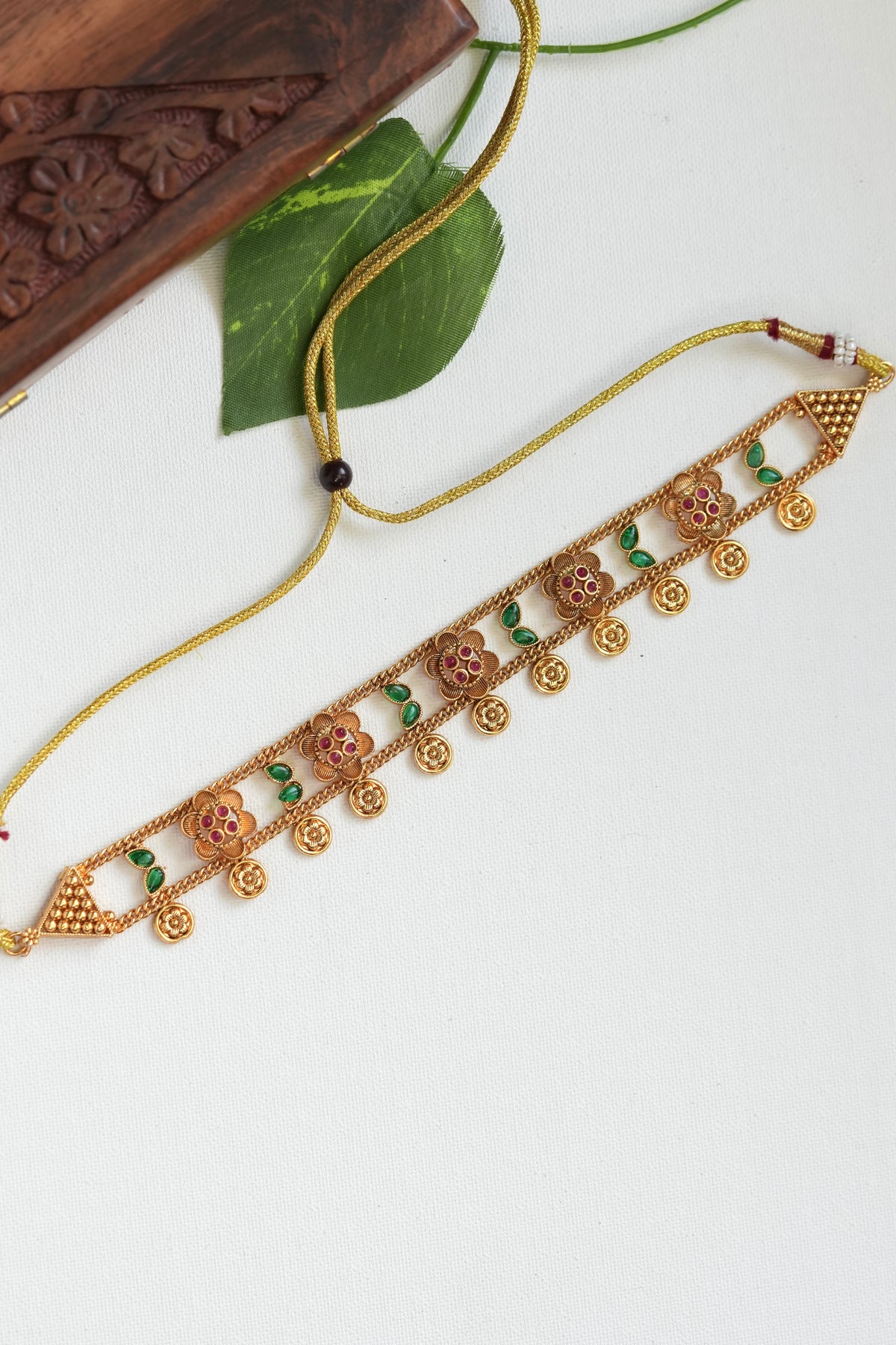 Amritha Varshini Antique Choker Set - TC003