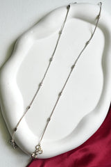 Elegant Silver Anklet - GA08