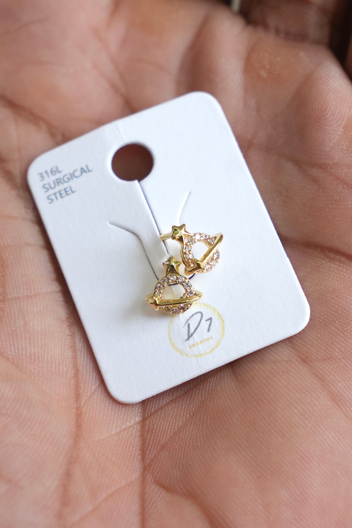 Celestia Luxe Studs-Premium 316L Stainless Steel Ear Studs - H17