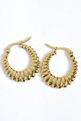 Classic Gold Hoop Earrings