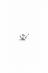 Elegant Matte finish Stainless steel Nose pin - MNP01