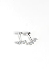 Curved Ear Jacket Anti tarnish Bugadi