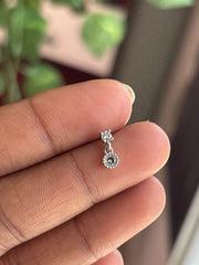 Elegant Matte finish Stainless steel Nose pin - MNP05