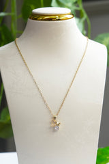 316 L Butterfly Stone Anti tarnish Chain - AC10