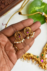 Antique necklace set -TN011