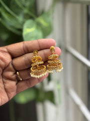 Emerald Dew AD Jhumka - AJ02