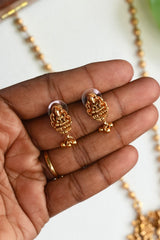 Antique Lakshmi design Long haram Set - LH006
