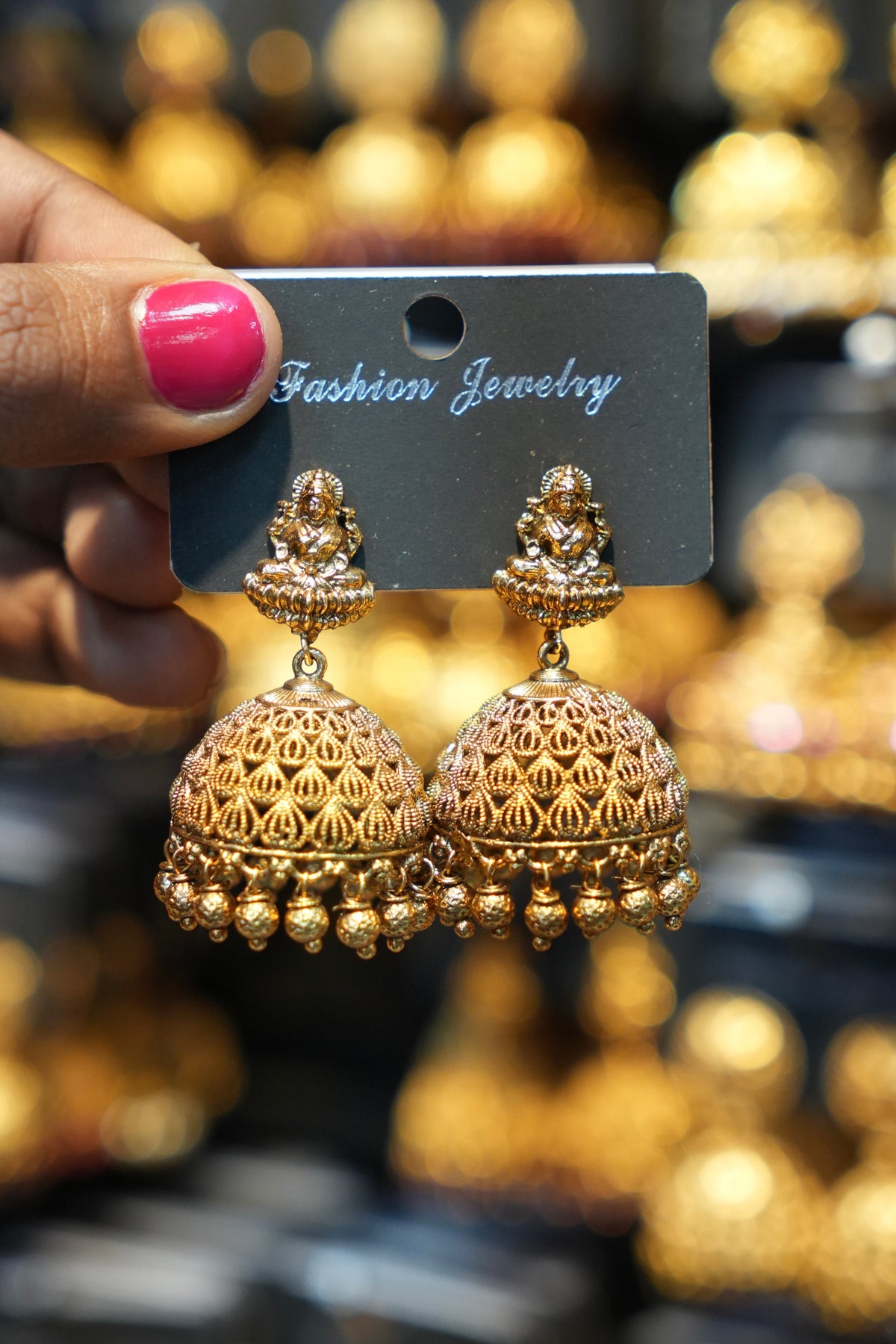 Lakshmi Coin Jhumka -TJ31