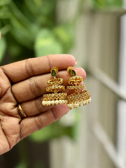 Emerald Dew AD Jhumka - AJ02