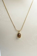 316 L Premium Tiger Eye Anti tarnish Chain - AC12