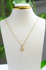 316 L Round Floral Anti tarnish Chain - AC05