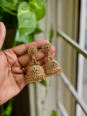 Kanakpaushpa Jhumka - TJ09