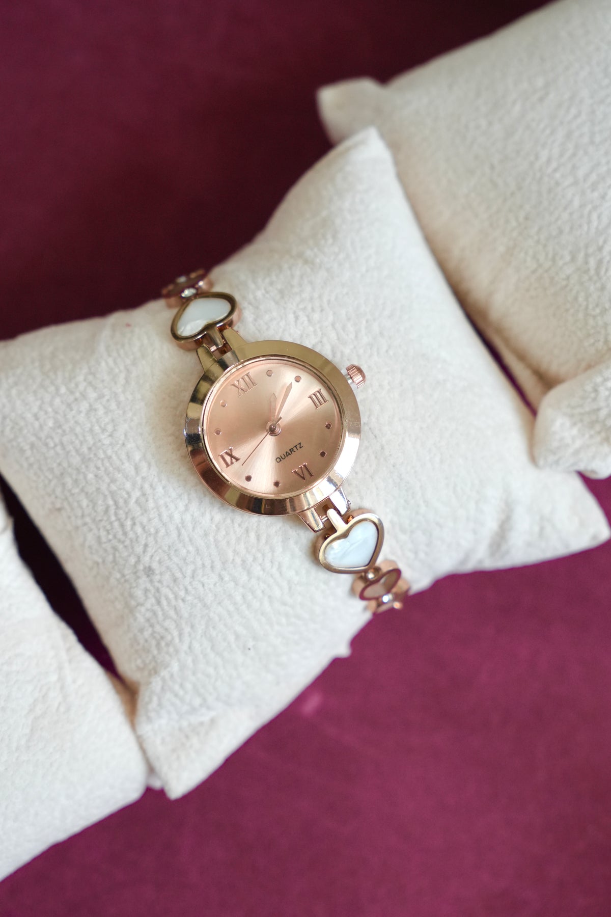 Heart Bracelet Watch-Adjustable