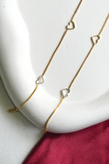 Elegant Love Gold Anklet - GA07