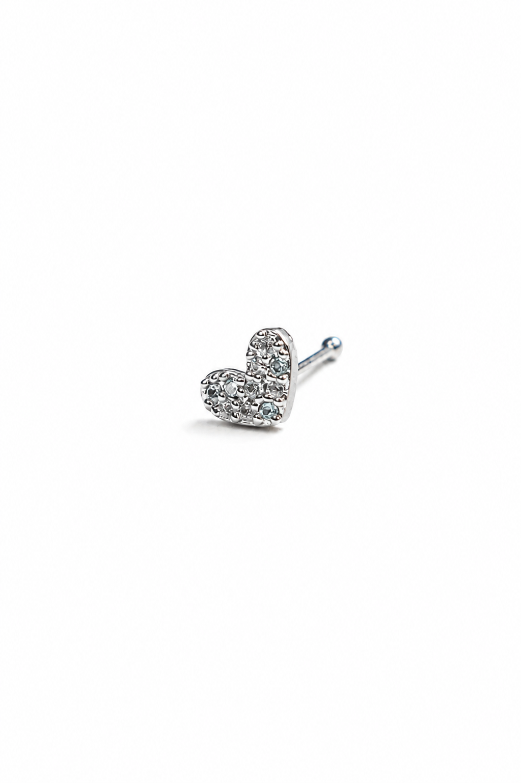 Elegant Matte finish Stainless steel Nose pin - MNP03