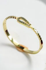 316L- Crystal Loop Anti-Tarnish Stainless Steel Bracelet