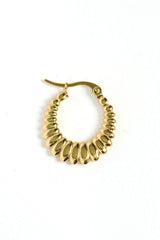 Classic Gold Hoop Earrings