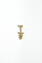 Triangle CZ Cartilage Bugadi